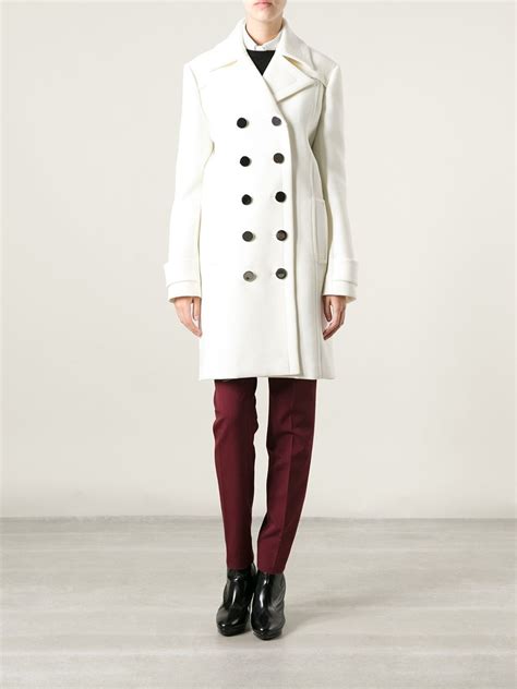 gucci coat white|Gucci coat sale.